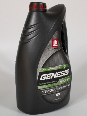 Моторное масло LUKOIL GENESIS ARMORTECH 5W-30 JP, 4л