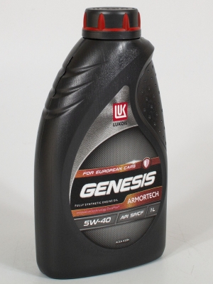 Моторное масло LUKOIL GENESIS ARMORTECH 5W-40, 1л